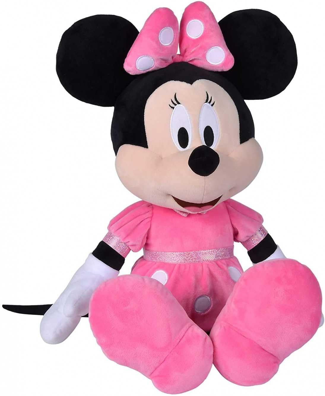 Peluche Minnie Mouse DISNEY Morbido Pupazzo 43 CM con Abito Rosa - 6315874888x06