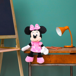 Peluche Minnie Mouse DISNEY Morbido Pupazzo 43 CM con Abito Rosa - 6315874888x06