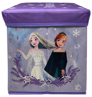 Pouf Contenitore Frozen DISNEY Multifunzione Porta Oggetti per Sedersi 30 CM - Je12803ad