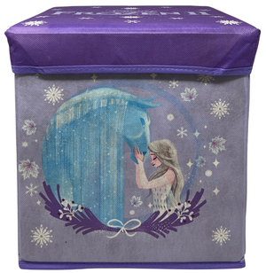 Pouf Contenitore Frozen DISNEY Multifunzione Porta Oggetti per Sedersi 30 CM - Je12803ad