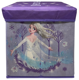 Pouf Contenitore Frozen DISNEY Multifunzione Porta Oggetti per Sedersi 30 CM - Je12803ad