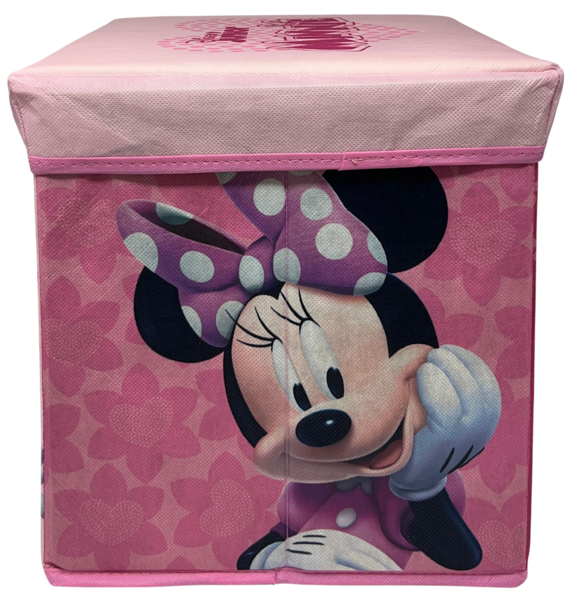 Pouf Contenitore Minnie DISNEY Multifunzione Porta Oggetti per Sedersi 30 CM - Je12808ad