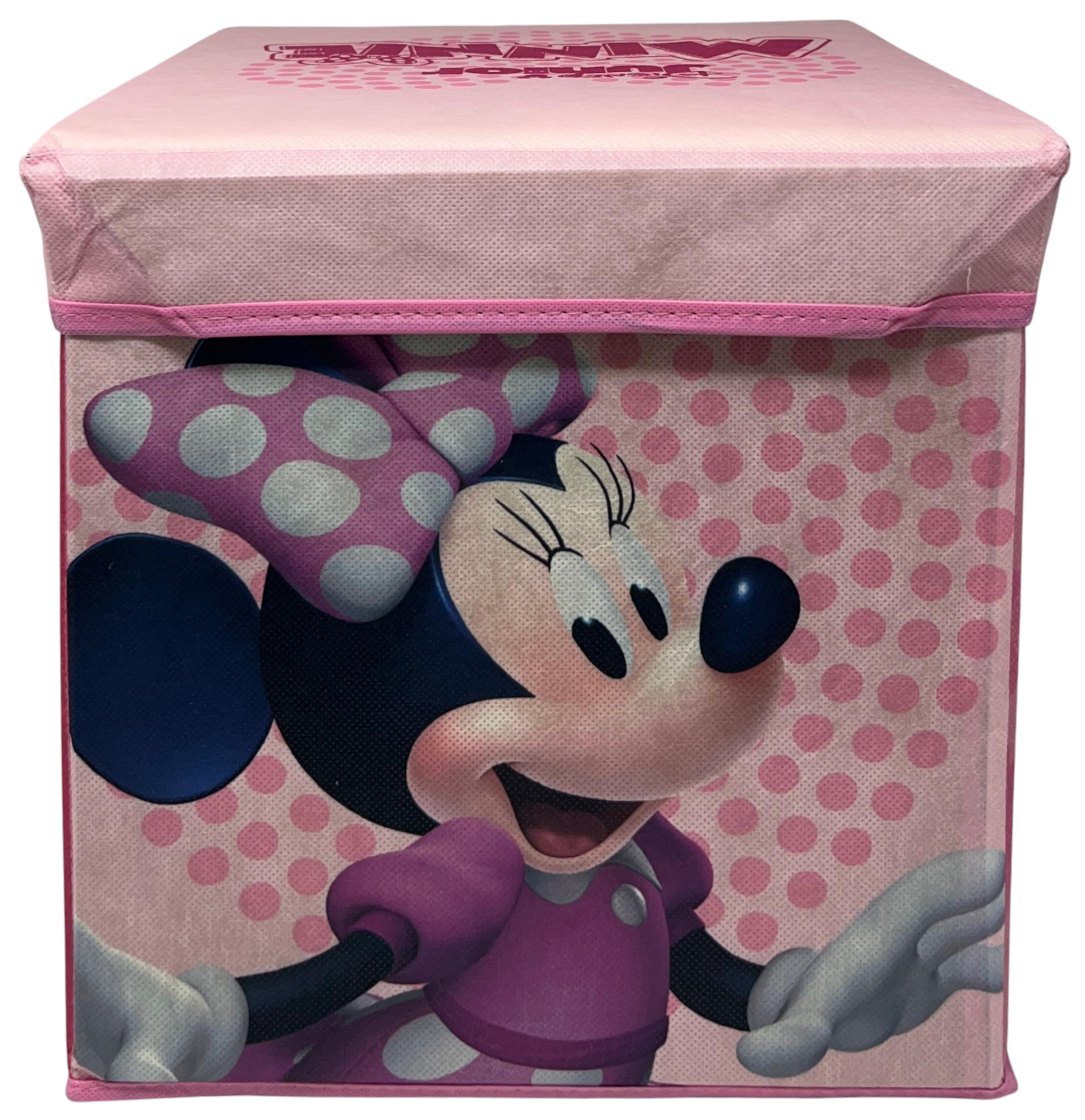 Pouf Contenitore Minnie DISNEY Multifunzione Porta Oggetti per Sedersi 30 CM - Je12808ad