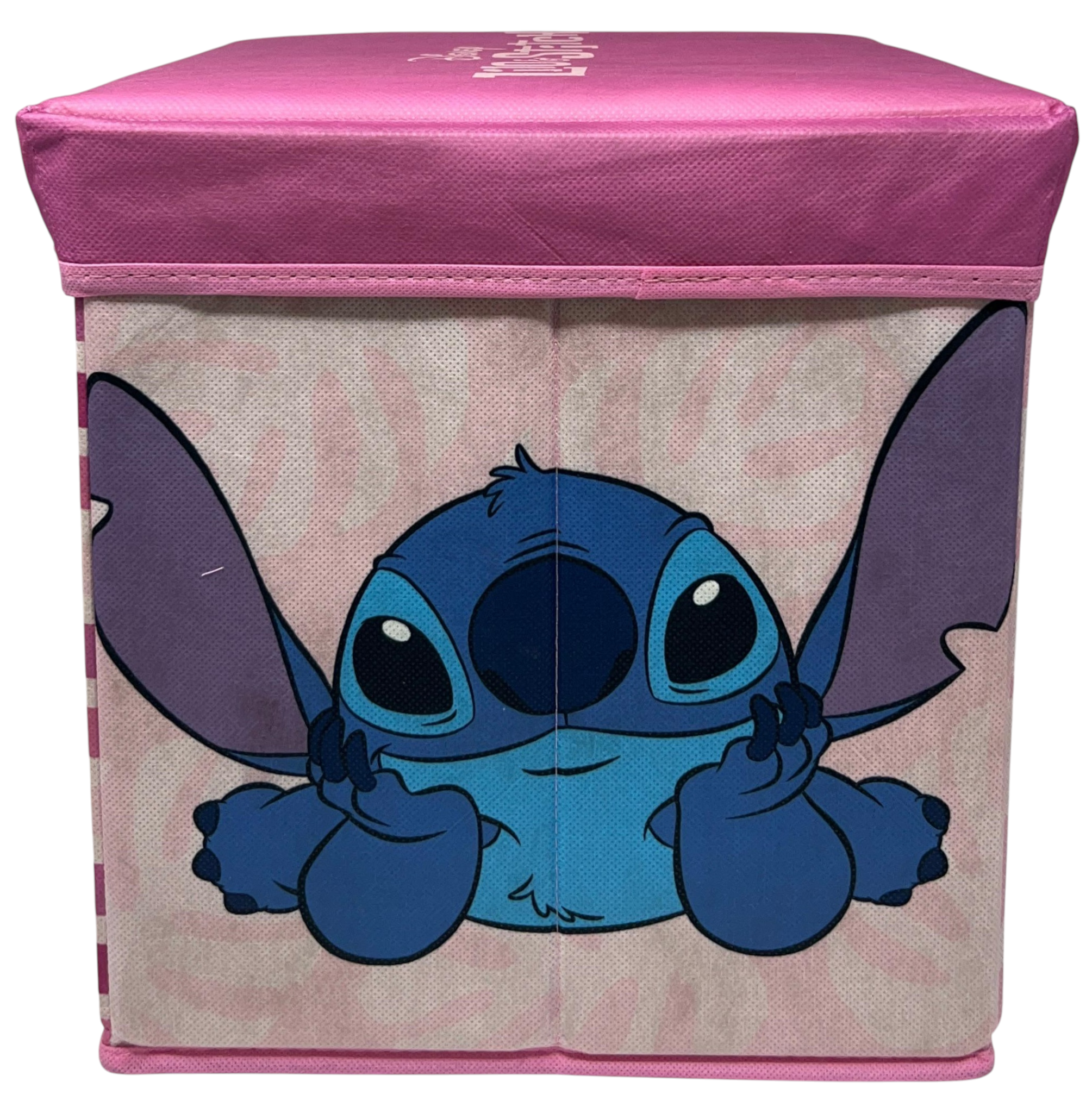 Pouf Contenitore Stitch DISNEY Multifunzione Porta Oggetti per Sedersi 30 CM - Je12806ad