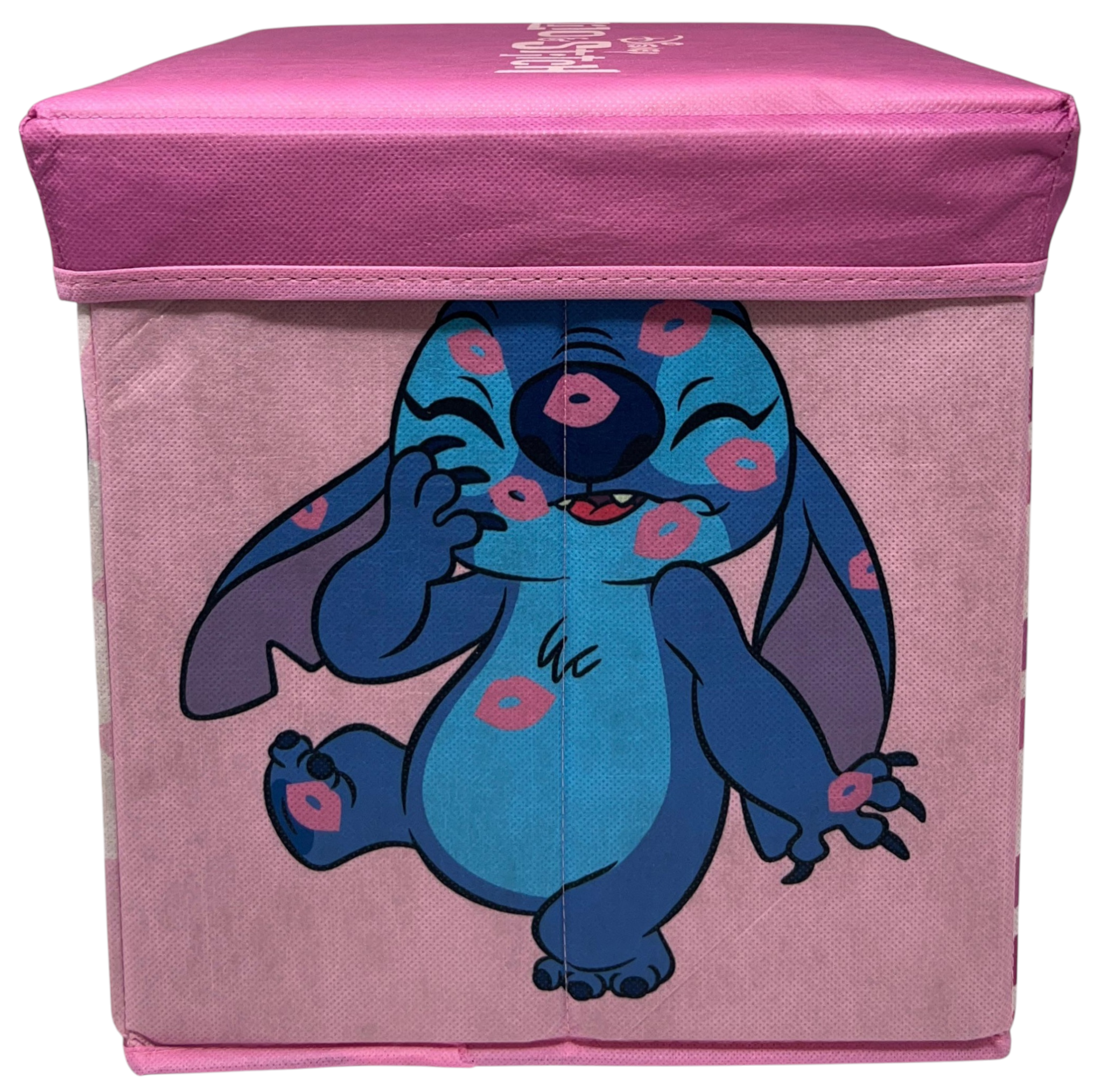 Pouf Contenitore Stitch DISNEY Multifunzione Porta Oggetti per Sedersi 30 CM - Je12806ad