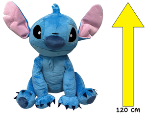 Peluche Gigante Lilo & Stitch DISNEY Morbido Pupazzo 120 CM Super Soft - 6315874216x04