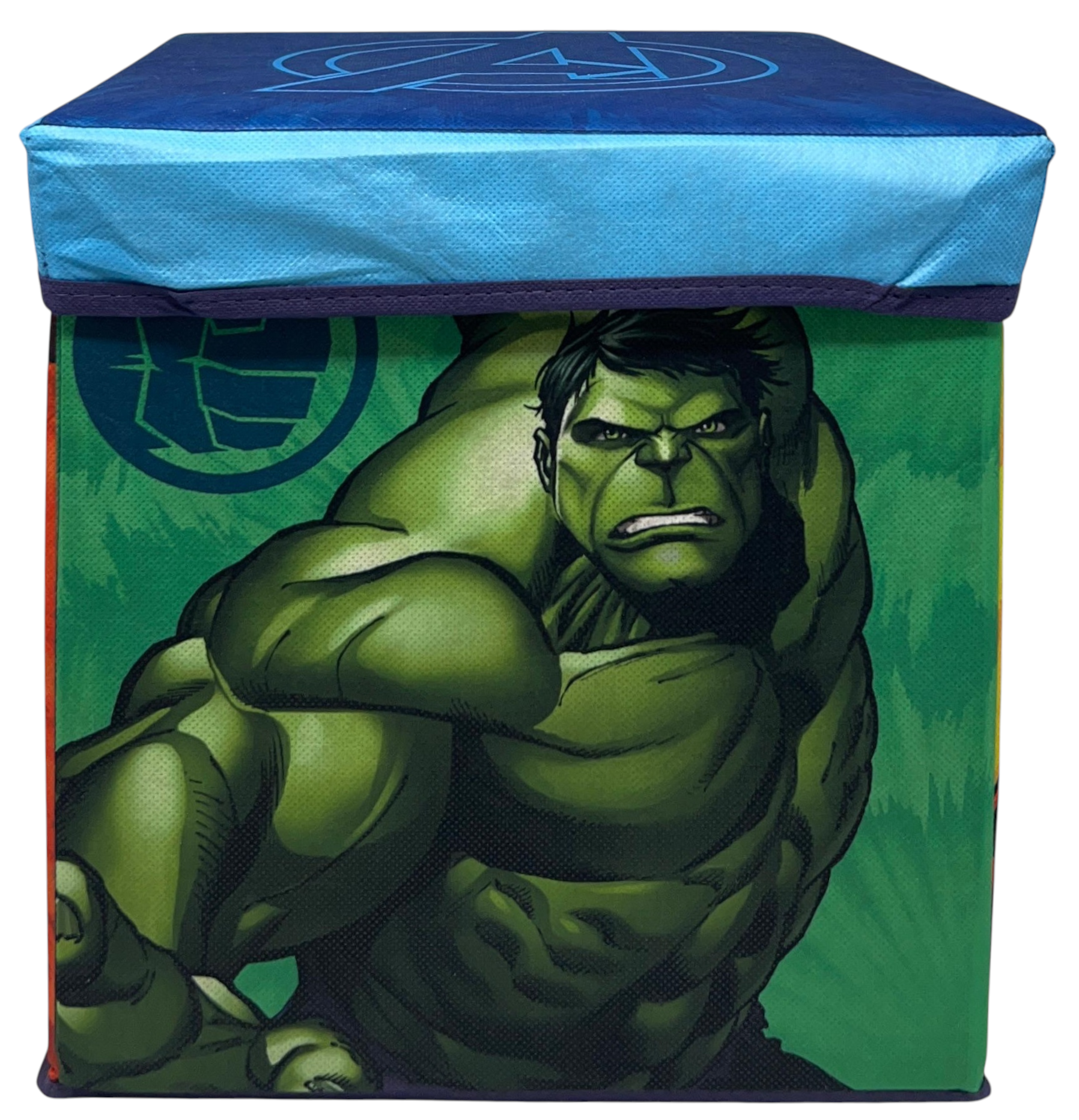 Pouf Contenitore Avengers MARVEL Multifunzione Porta Oggetti per Sedersi 30 CM - Je12809ad
