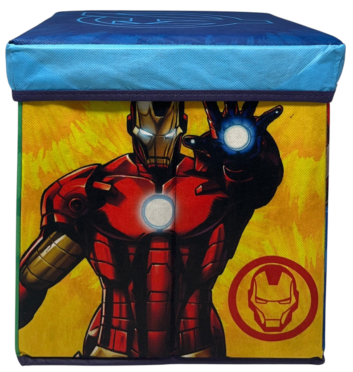 Pouf Contenitore Avengers MARVEL Multifunzione Porta Oggetti per Sedersi 30 CM - Je12809ad