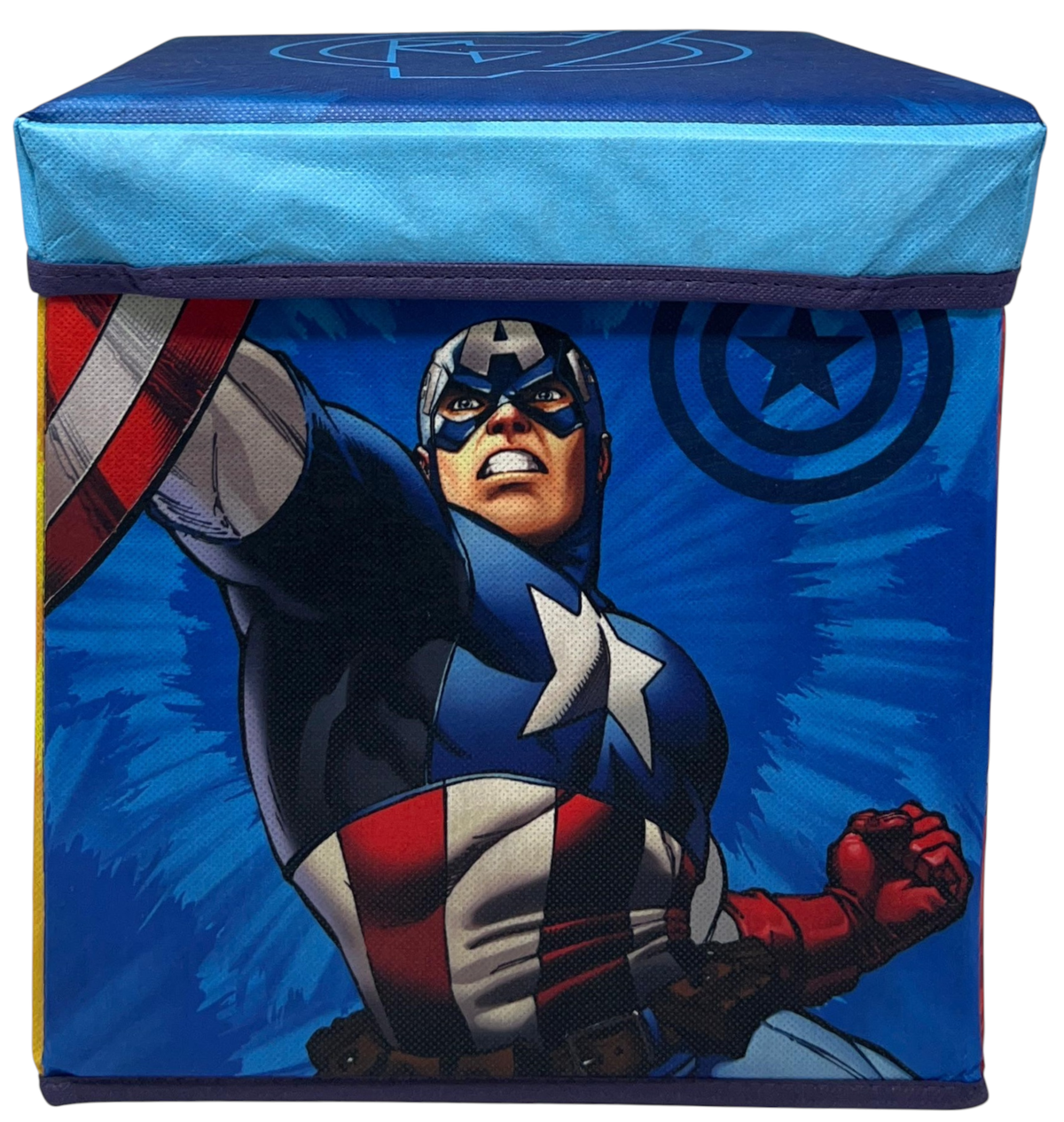 Pouf Contenitore Avengers MARVEL Multifunzione Porta Oggetti per Sedersi 30 CM - Je12809ad
