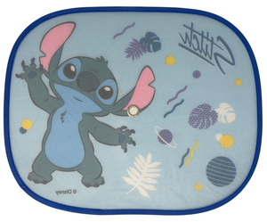 Tendine Parasole Laterali Stitch DISNEY Coppia di Tendine per Auto 44 X 36 CM Protezione Raggi Uv - 37872