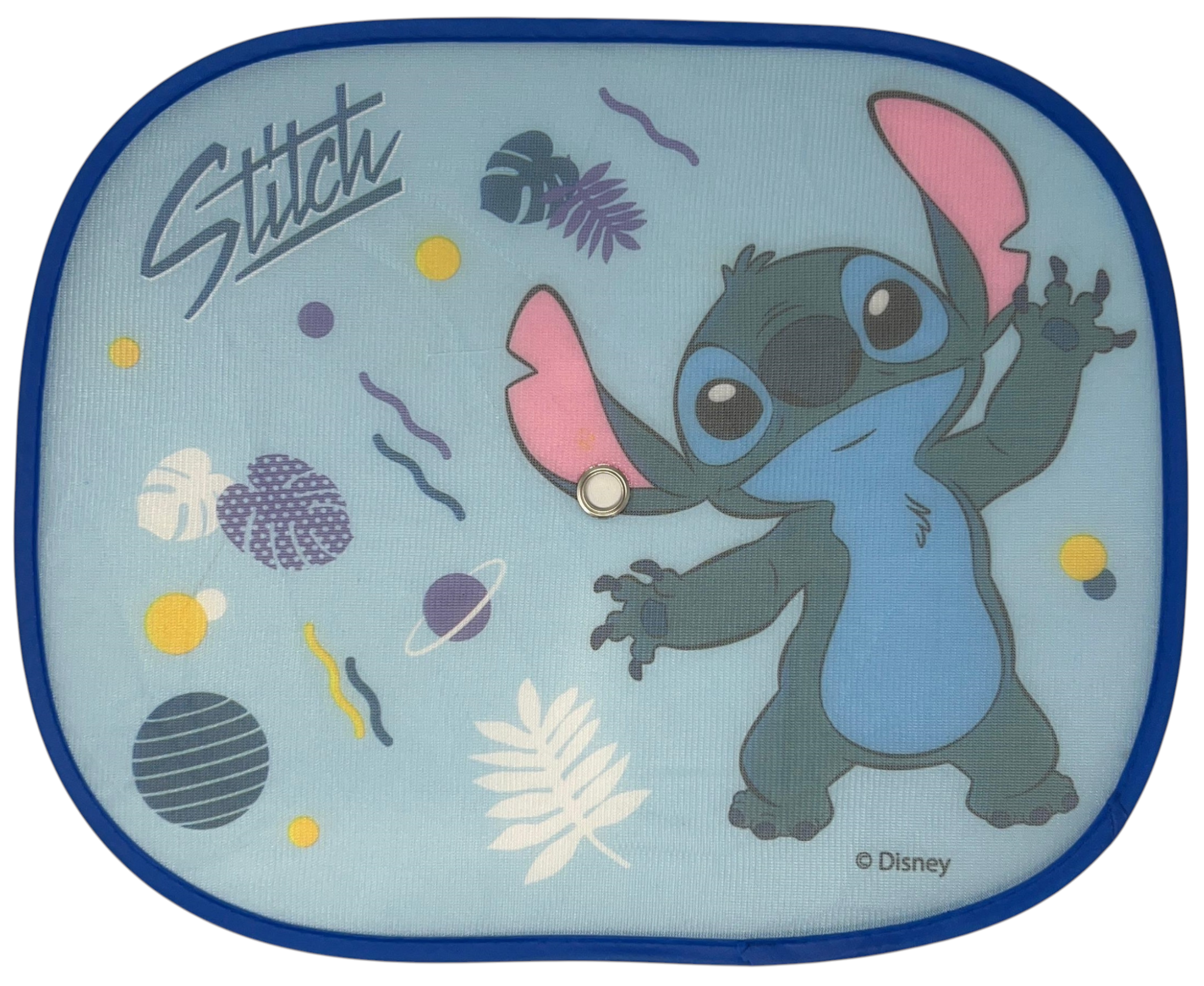 Tendine Parasole Laterali Stitch DISNEY Coppia di Tendine per Auto 44 X 36 CM Protezione Raggi Uv - 37872