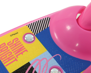 Monopattino 3 Ruote Barbie Mattel Altezza Regolabile per Bambini Dai 3 Anni in su - 42690