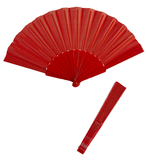Ventaglio in Tessuto 23 CM Accessori per Travestimento Carnevale Cosplay Festa in Maschera - 54853