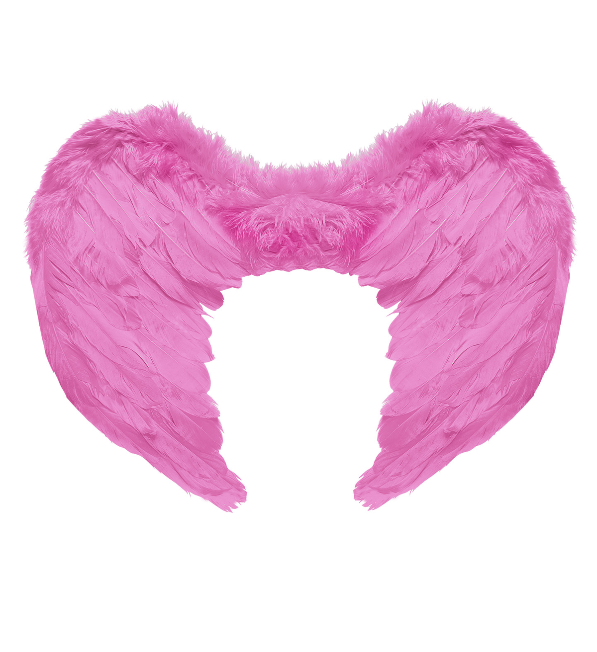 Ali in Piuma Rosa 50 X 40 CM Accessorio Travestimento Carnevale Cosplay Feste in Maschera - 01040