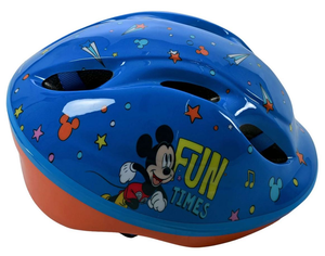 Casco Protettivo Topolino Mickey Mouse DISNEY Regolabile 52-56 CM Bici- 43717