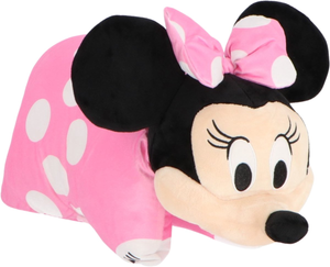 Cuscino Peluche Minnie Mouse DISNEY 45x28 CM Morbido Trasformabile 3d Decoro Cameretta - Min36-5488