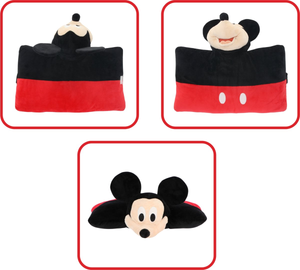 Cuscino Peluche Topolino DISNEY 45x28 CM Morbido Trasformabile 3d Decoro Cameretta - Mic36-5487