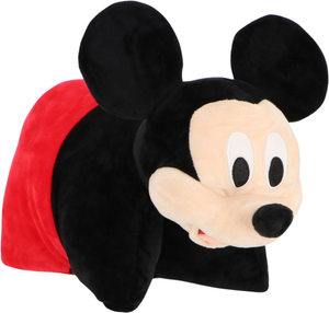 Cuscino Peluche Topolino DISNEY 45x28 CM Morbido Trasformabile 3d Decoro Cameretta - Mic36-5487