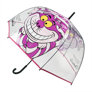 Ombrello a Cupola DISNEY Stregatto per Adulti Apertura Manuale 8 Raggi in Fibra di Vetro - 0809