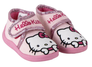 Pantofole Invernali Hello Kitty Scarpetta Stivaletto con Suola Antiscivolo Chiusura a Strappo - 6982