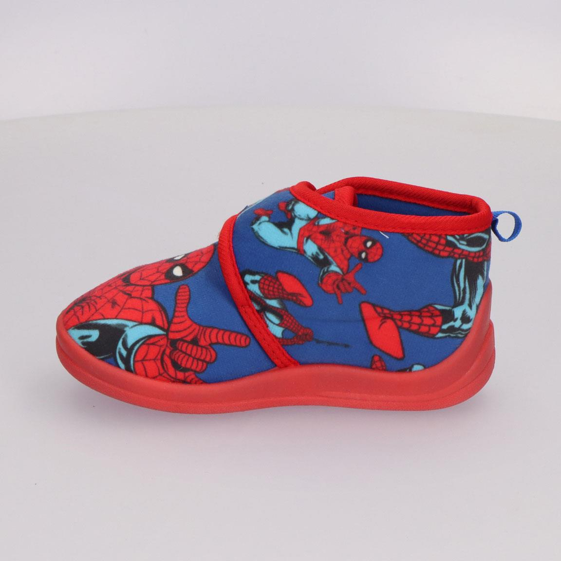 Pantofole Invernali Spiderman MARVEL Scarpetta Stivaletto con Suola Antiscivolo Chiusura a Strappo - 6980