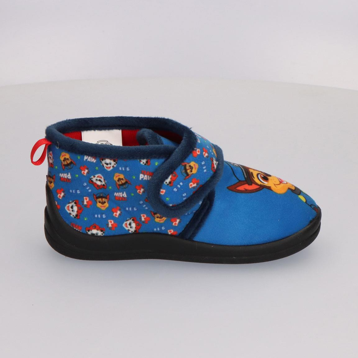 Pantofole Invernali Paw Patrol Scarpetta Stivaletto con Suola Antiscivolo Chiusura a Strappo - 6566