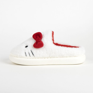 Pantofole Invernali Hello Kitty in Peluche Ciabatte a Punta Chiusa Suola Antiscivolo - 6997