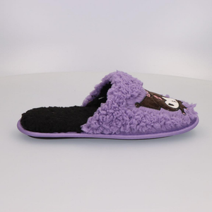 Pantofole Invernali Kuromi Sanrio Ragazza con Punta Chiusa Suola Antiscivolo - 7150