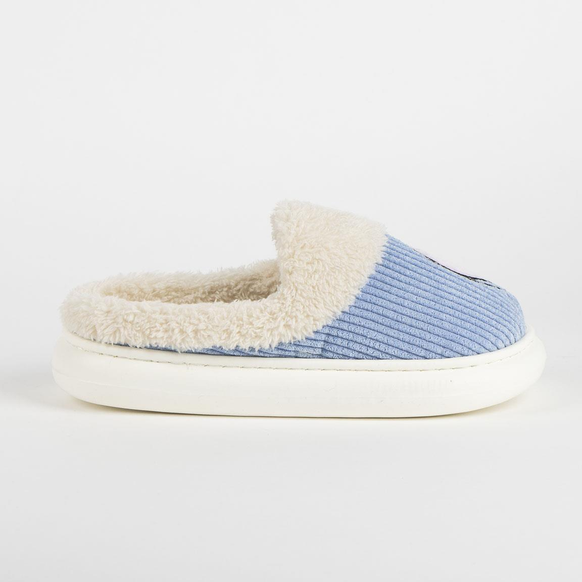 Pantofole Invernali Stitch DISNEY Interno Peluche Ciabatte a Punta Chiusa Suola Antiscivolo - 6995