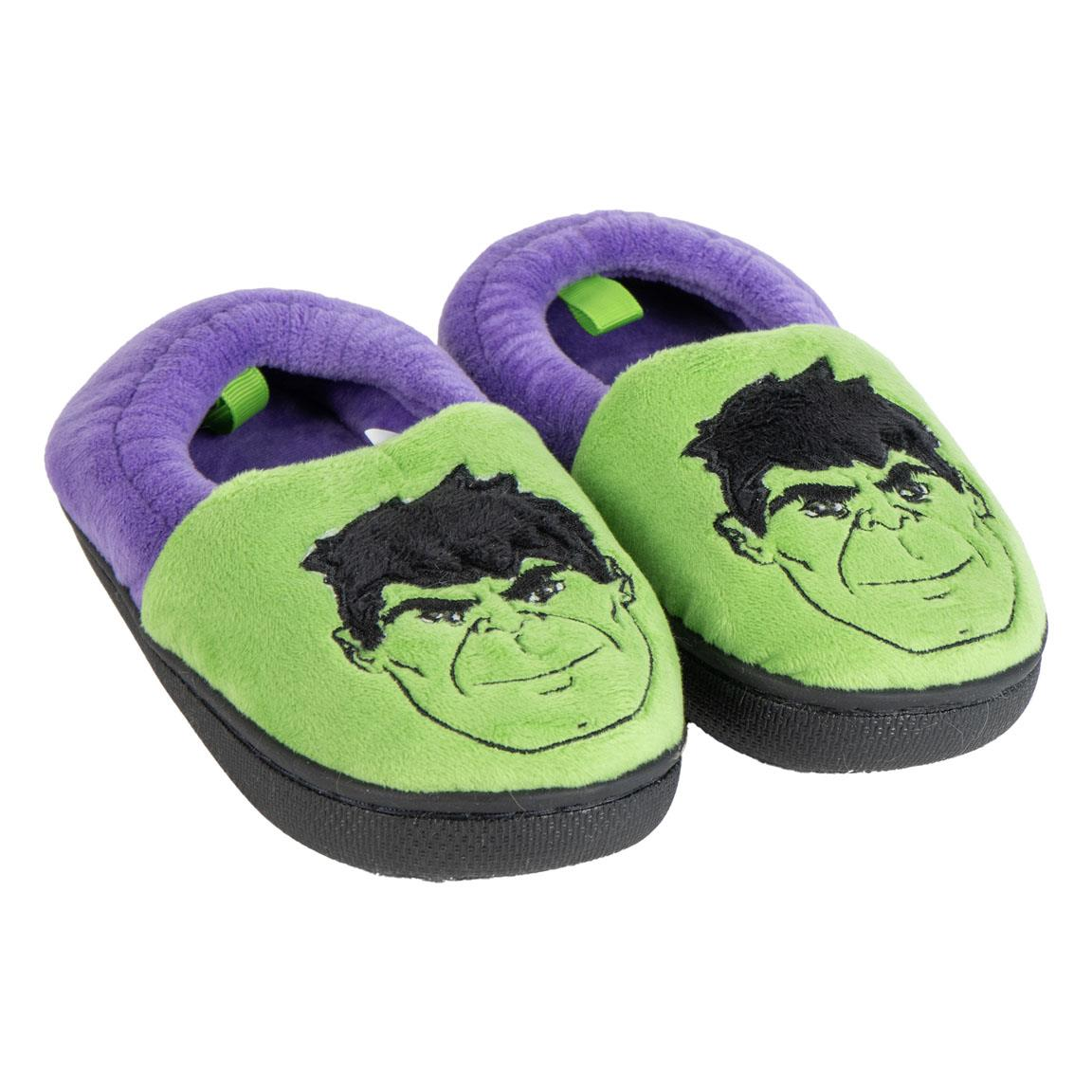 Pantofole Invernali Hulk Avengers Ciabatte Modello Calzatura con Suola Antiscivolo- 6989