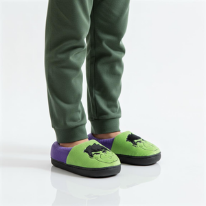 Pantofole Invernali Hulk Avengers Ciabatte Modello Calzatura con Suola Antiscivolo- 6989