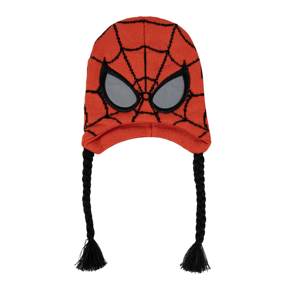 Berretto Invernale Spiderman MARVEL Modello Peruviano Cappello in Morbido Acrilico - 0562