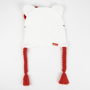 Berretto Invernale Hello Kitty Sanrio Modello Peruviano Cappello in Morbido Acrilico - 0566