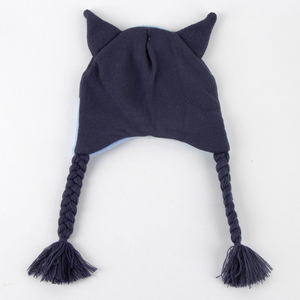 Berretto Invernale Bluey Modello Peruviano Cappello con Orecchie 3d in Morbido Acrilico - 0561