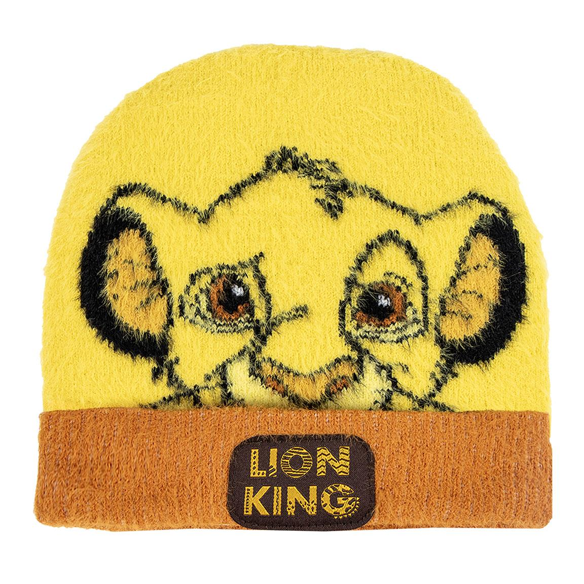 Berretto Invernale Simba il Re Leone DISNEY Morbido Cappello per Bambini - 0241