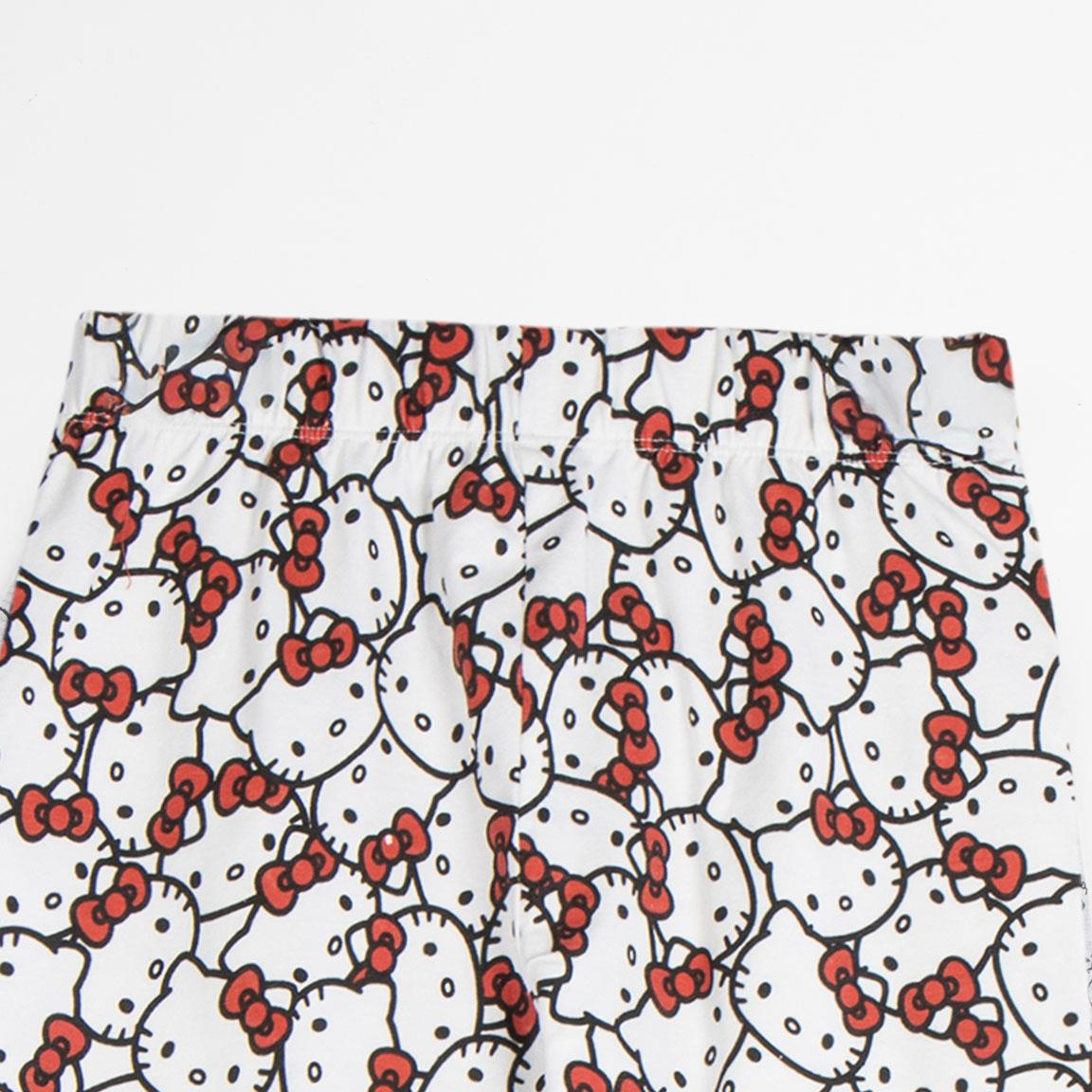 Tuta Hello Kitty Felpa a Manica Lunga e Leggings in Misto Cotone Spazzolato -2938