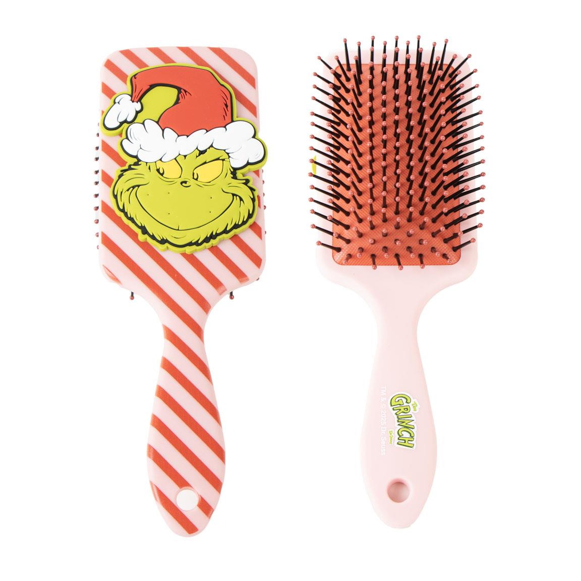 Spazzola il Grinch Districante per Capelli 22 CM con Applicazione 3d Setole Morbide in Confezione Regalo - 3667