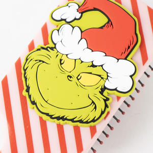 Spazzola il Grinch Districante per Capelli 22 CM con Applicazione 3d Setole Morbide in Confezione Regalo - 3667