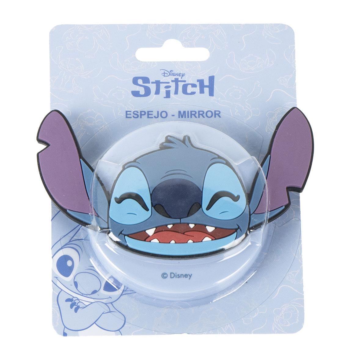 Specchietto Stitch DISNEY Compatto con Dettaglio 3d Accessorio Beauty da Borsa - 3543