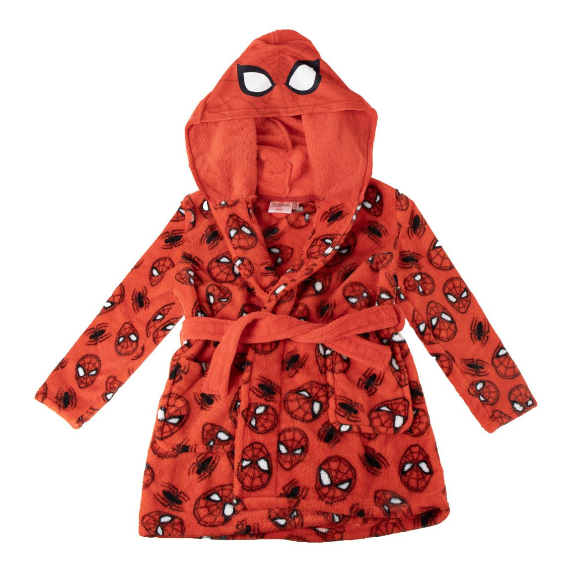 Vestaglia Spiderman MARVEL in Morbido e Caldo Coral Fleece Giacca da Camera - 2964