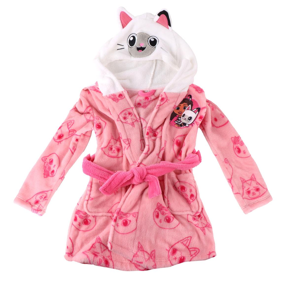 Vestaglia Gabby's Dollhouse in Morbido e Caldo Coral Fleece Giacca da Camera - 2963