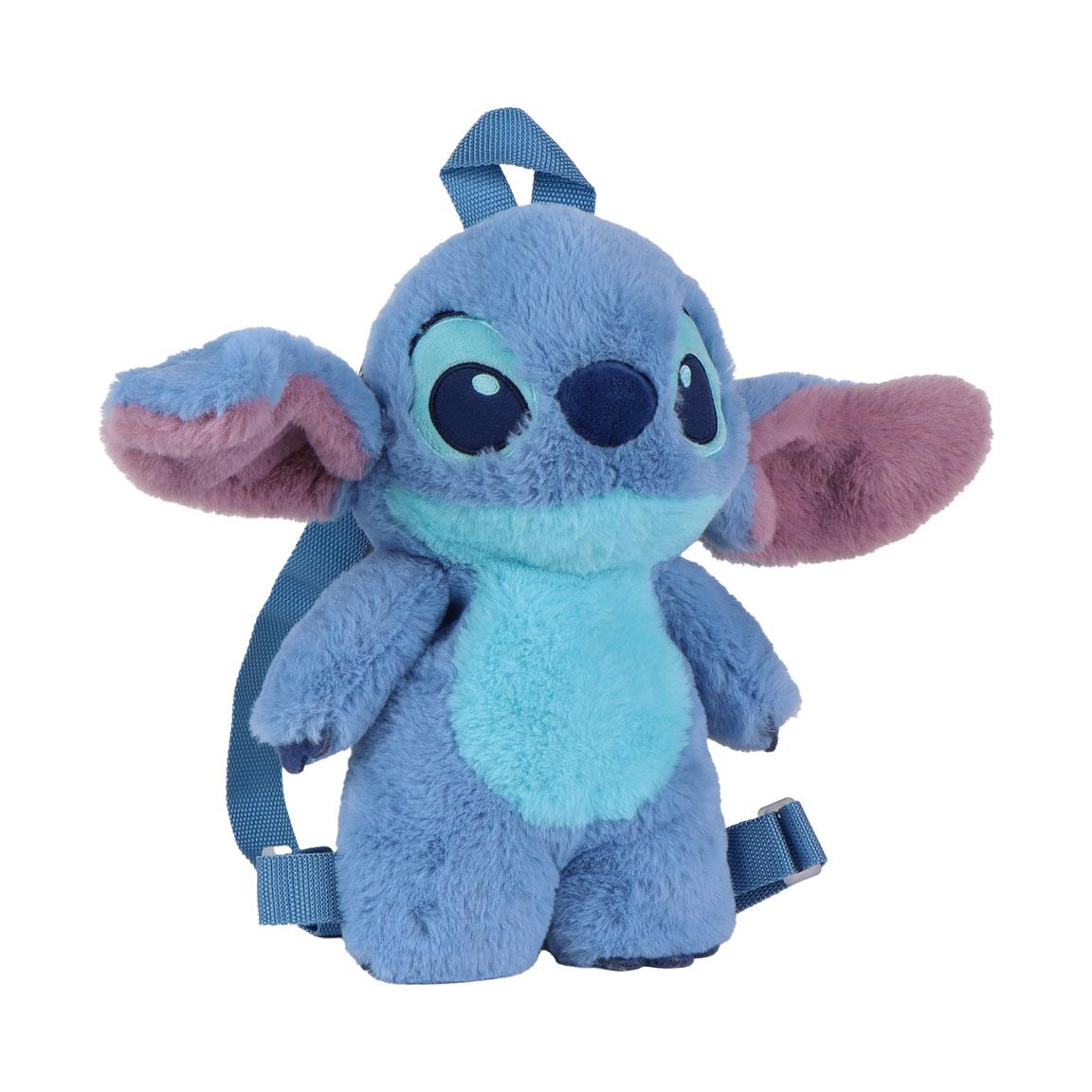 Zainetto in Peluche Stitch DISNEY con Spallacci Regolabili Accessorio da Passeggio Bambini- 6277