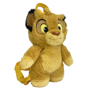 Zainetto in Peluche Simba Re Leone DISNEY con Spallacci Regolabili Accessorio da Passeggio Bambini- 6281