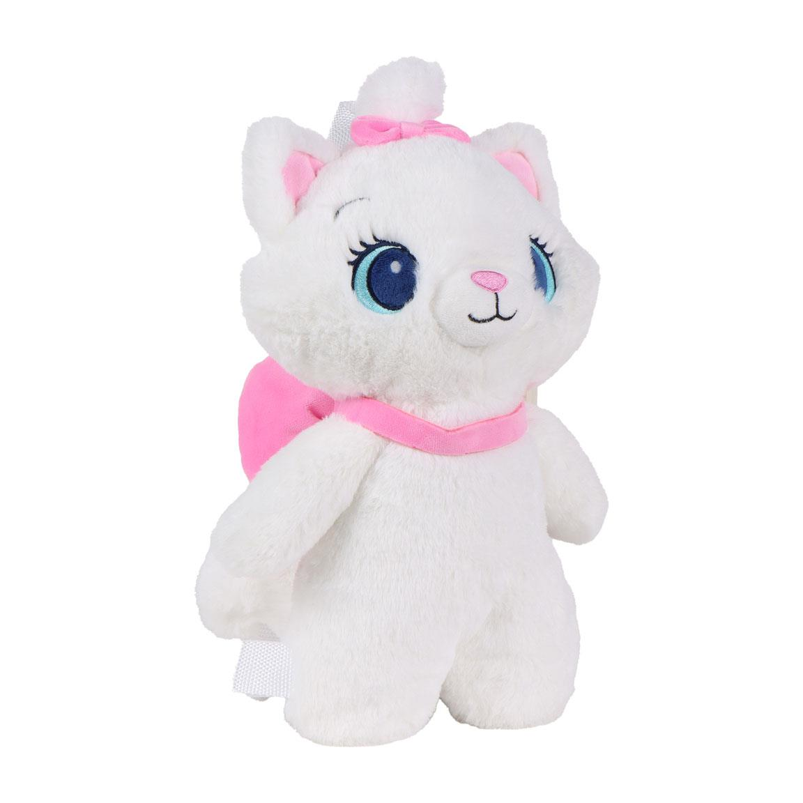 Zainetto in Peluche Marie DISNEY gli Aristogatti con Spallacci Regolabili Accessorio da Passeggio Bambine- 6280