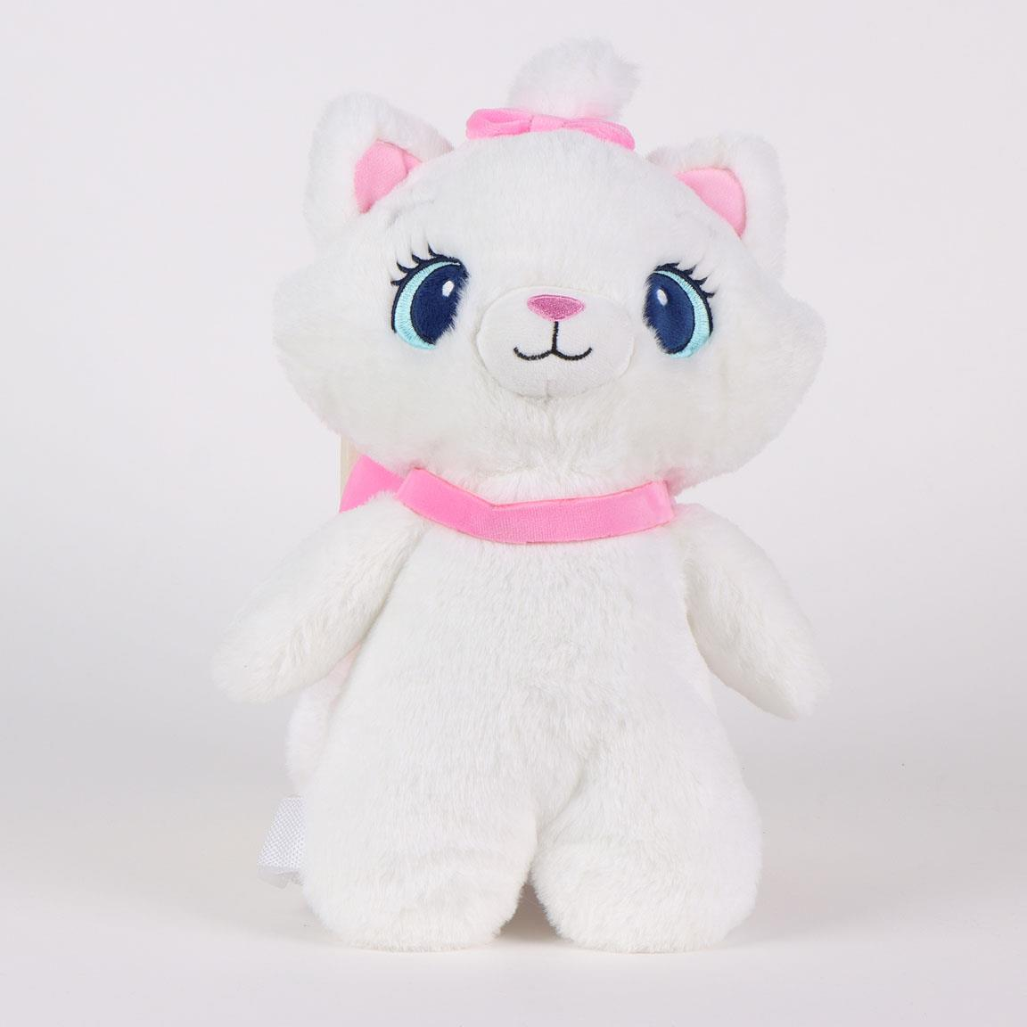 Zainetto in Peluche Marie DISNEY gli Aristogatti con Spallacci Regolabili Accessorio da Passeggio Bambine- 6280