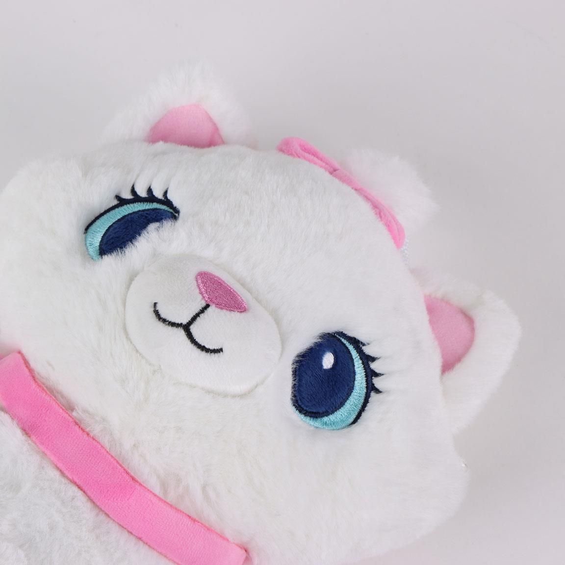 Zainetto in Peluche Marie DISNEY gli Aristogatti con Spallacci Regolabili Accessorio da Passeggio Bambine- 6280