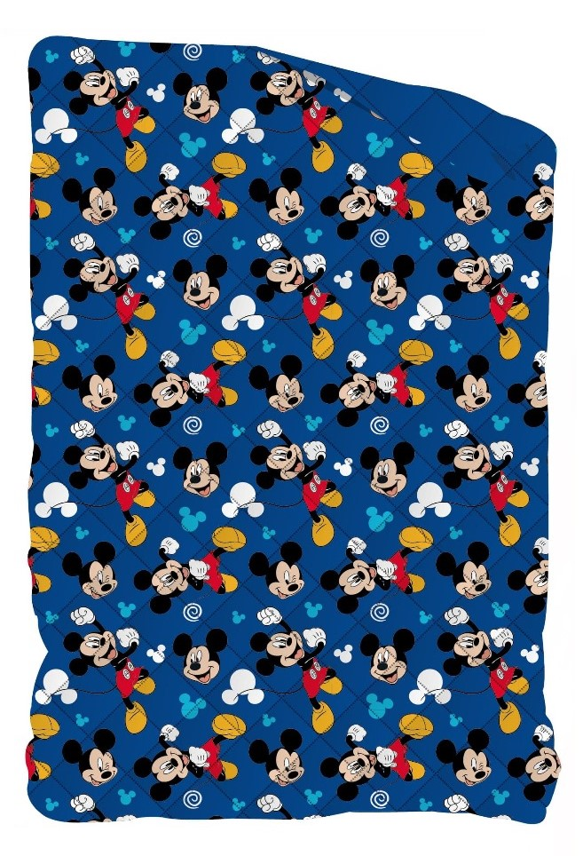 Trapunta Invernale Topolino DISNEY Piumone 300 Gsm Letto Singolo 170x260 CM - Mic1464