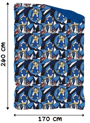 Trapunta Invernale Sonic Prime Piumone 300 Gsm Letto Singolo 170x260 CM - Scp1474