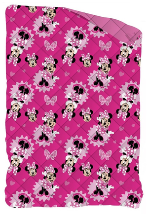 Trapunta Invernale Minnie DISNEY Piumone 300 Gsm Letto Singolo 170x260 CM - Min1465
