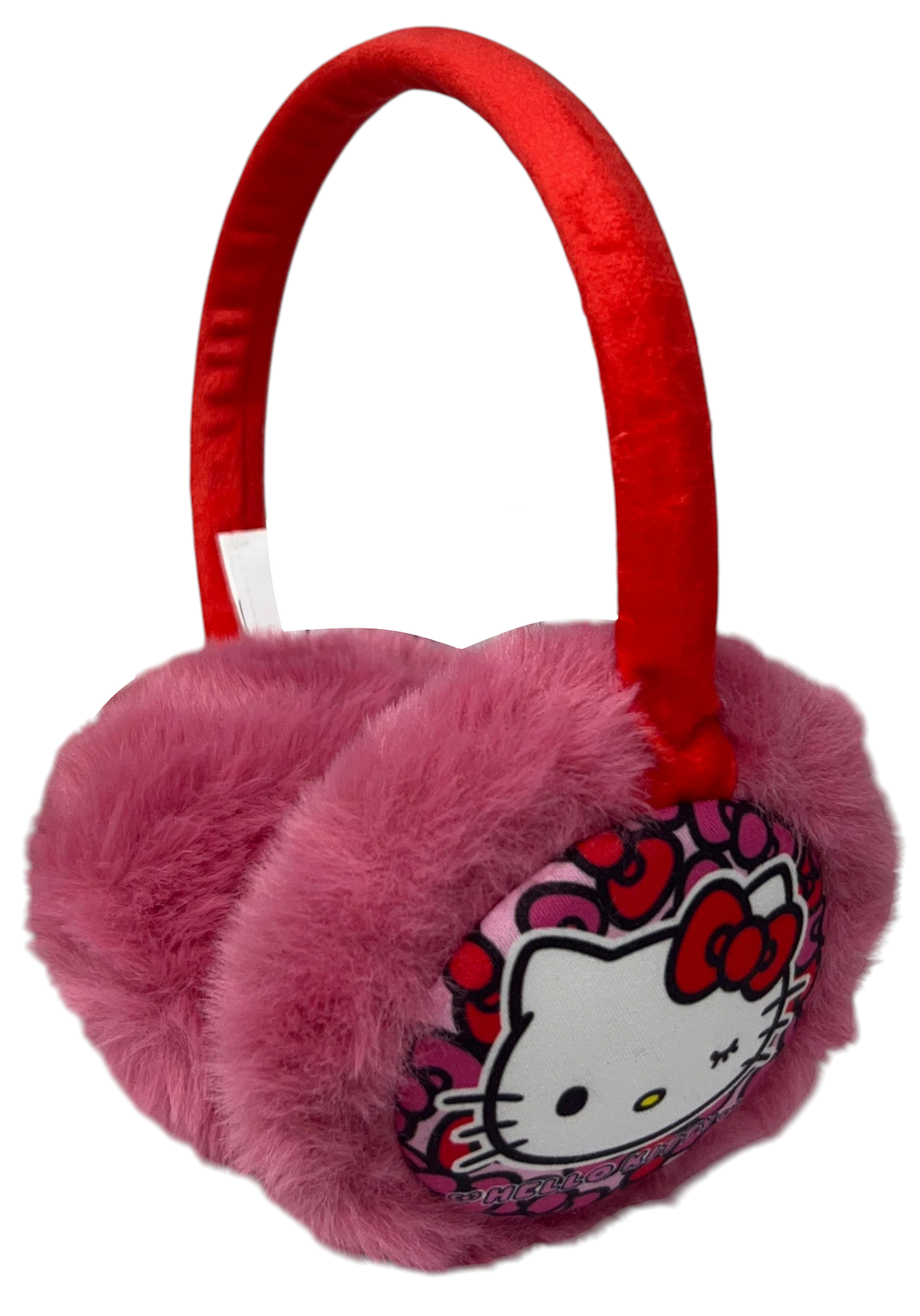 Paraorecchie Hello Kitty Sanrio Regolabili Morbidi e Caldi per Bambine - H09952mc